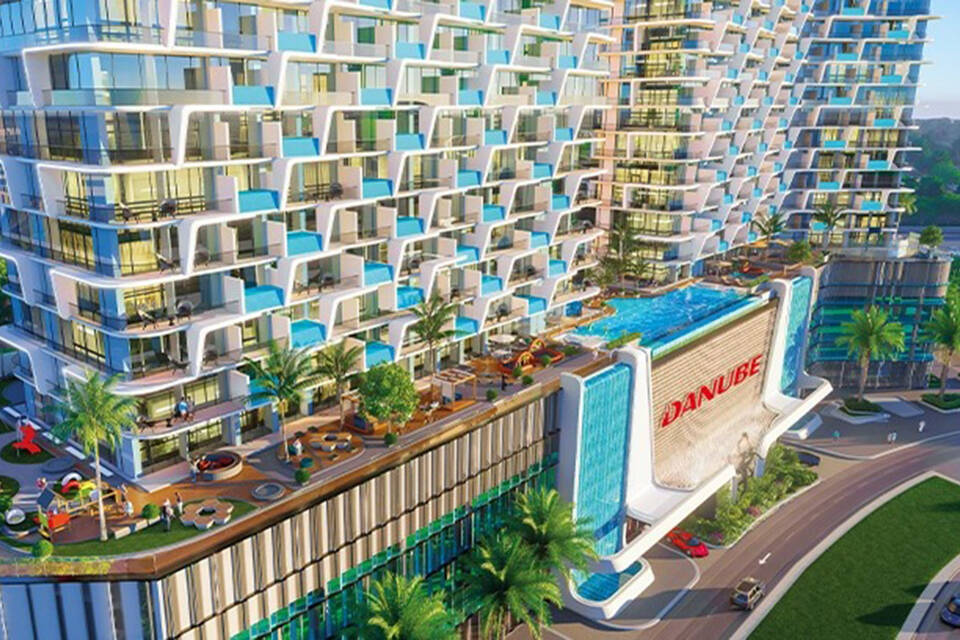 Расположение в Dubai Sports City
